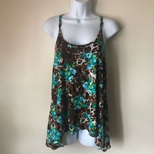 Y2K Style Leopard Print Tank Top